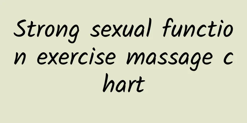 Strong sexual function exercise massage chart