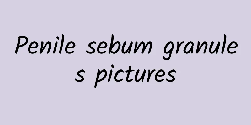 Penile sebum granules pictures