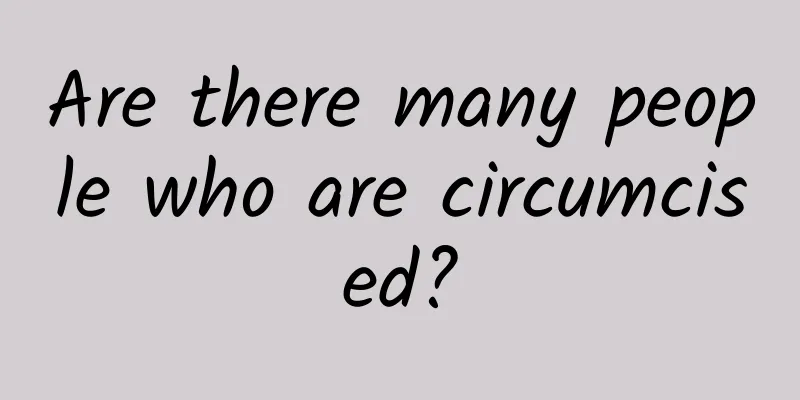 Are there many people who are circumcised?