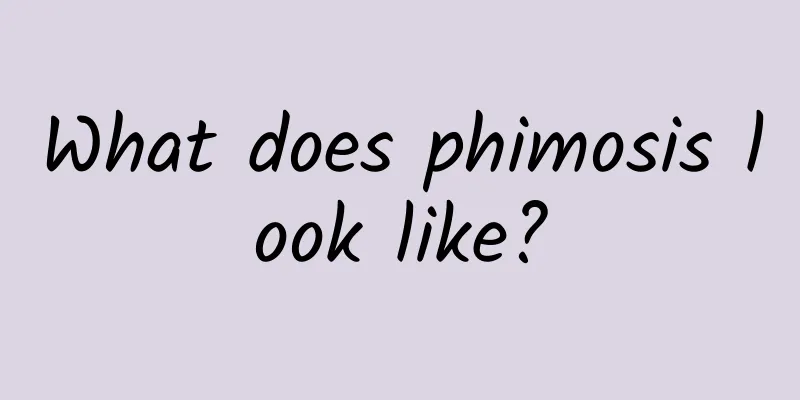 What does phimosis look like?