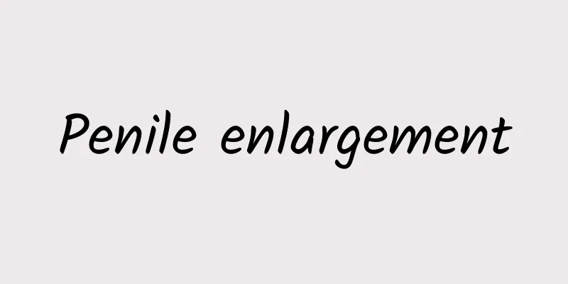 Penile enlargement