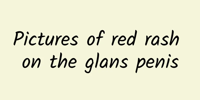 Pictures of red rash on the glans penis