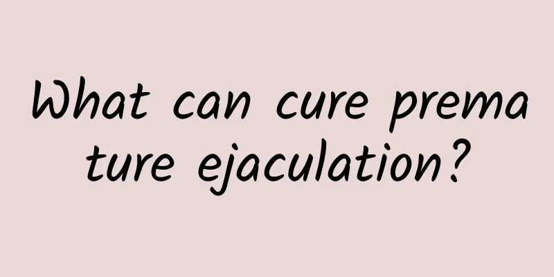 What can cure premature ejaculation?