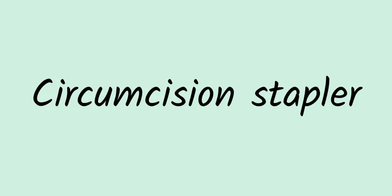 Circumcision stapler