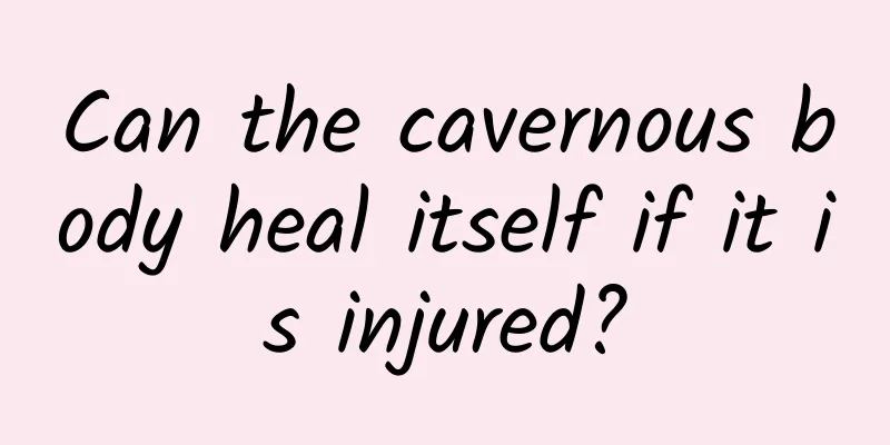 Can the cavernous body heal itself if it is injured?