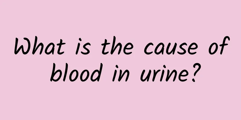 What is the cause of blood in urine?