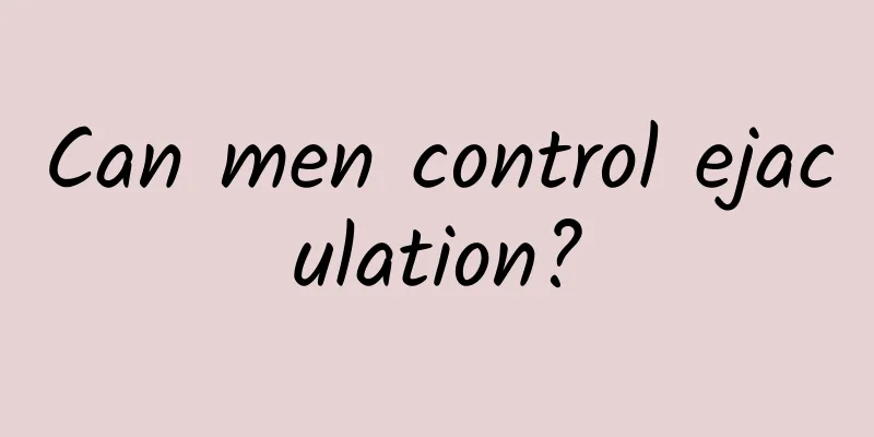 Can men control ejaculation?