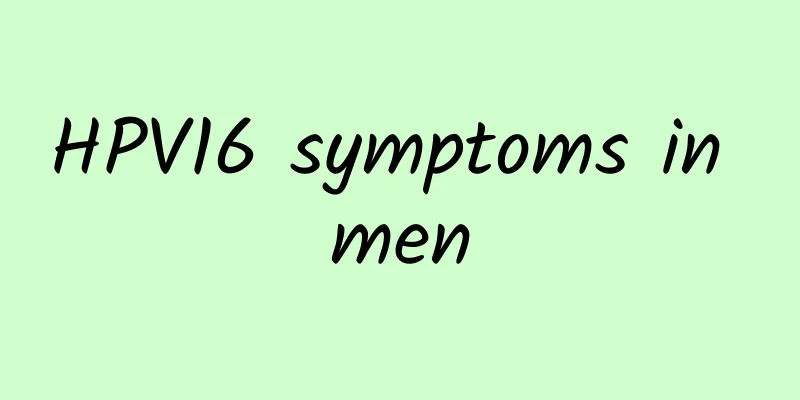 HPV16 symptoms in men