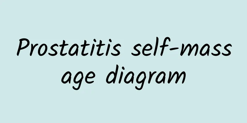 Prostatitis self-massage diagram