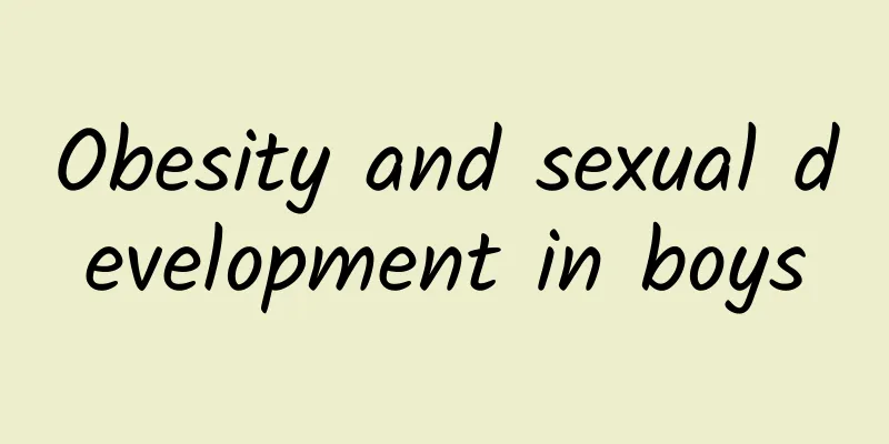 Obesity and sexual development in boys