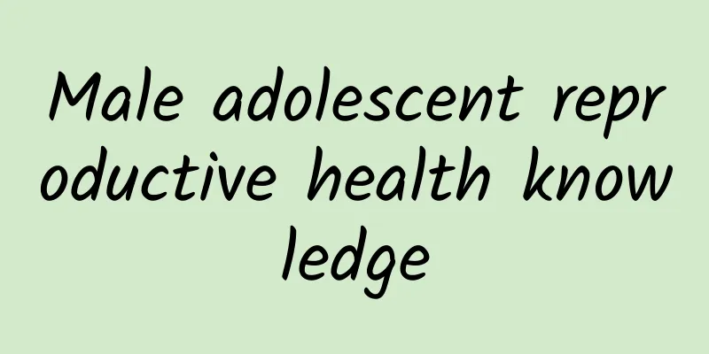 Male adolescent reproductive health knowledge