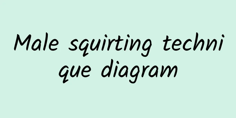 Male squirting technique diagram