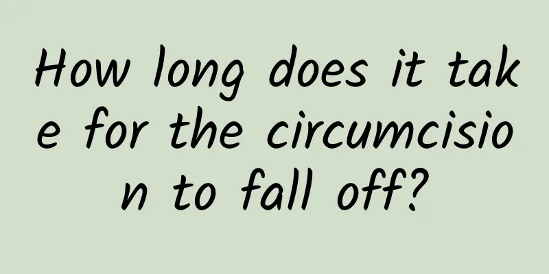 How long does it take for the circumcision to fall off?