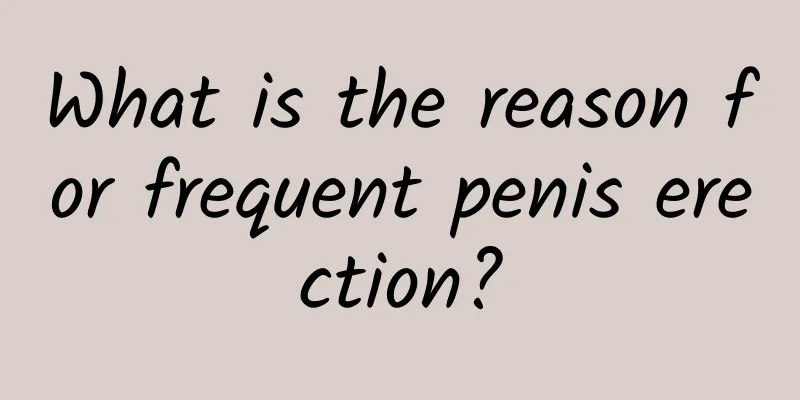 What is the reason for frequent penis erection?