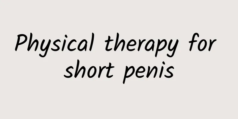 Physical therapy for short penis