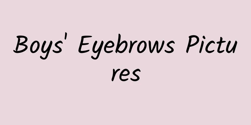 Boys' Eyebrows Pictures