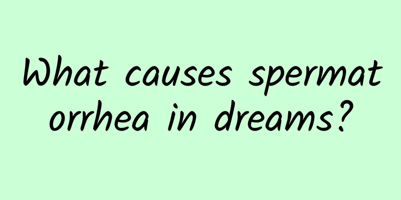 What causes spermatorrhea in dreams?