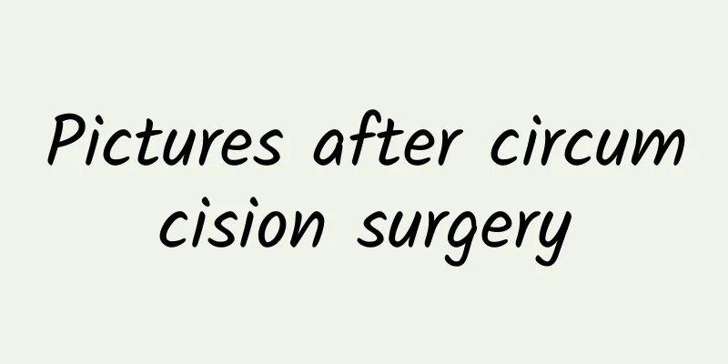 Pictures after circumcision surgery