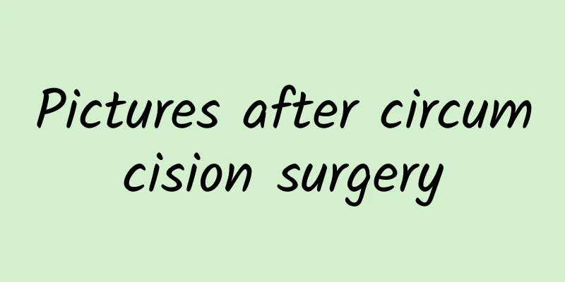 Pictures after circumcision surgery