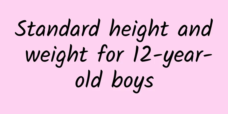 Standard height and weight for 12-year-old boys