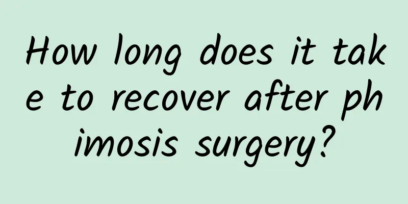 How long does it take to recover after phimosis surgery?