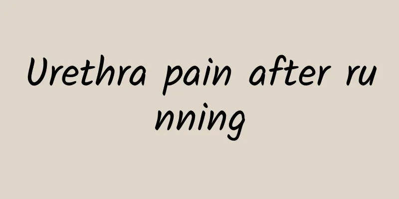 Urethra pain after running