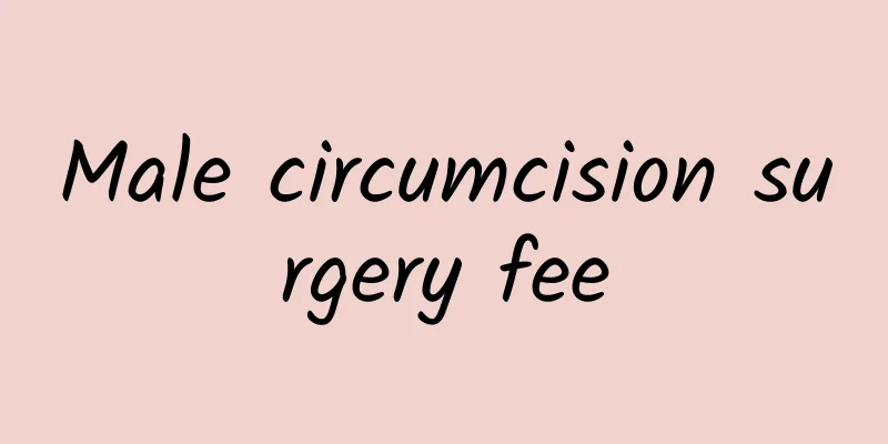 Male circumcision surgery fee