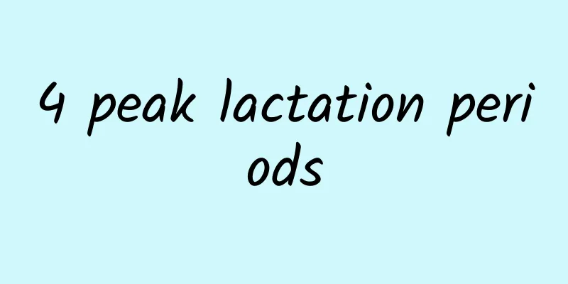 4 peak lactation periods