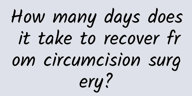 How many days does it take to recover from circumcision surgery?