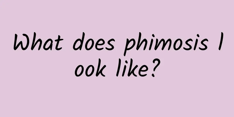 What does phimosis look like?