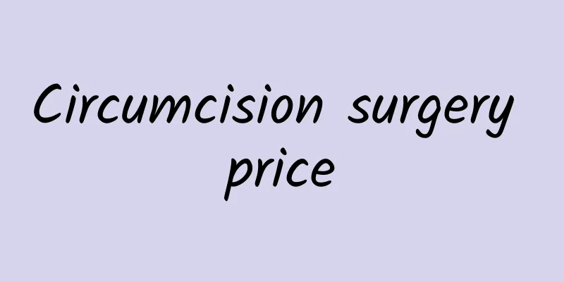 Circumcision surgery price