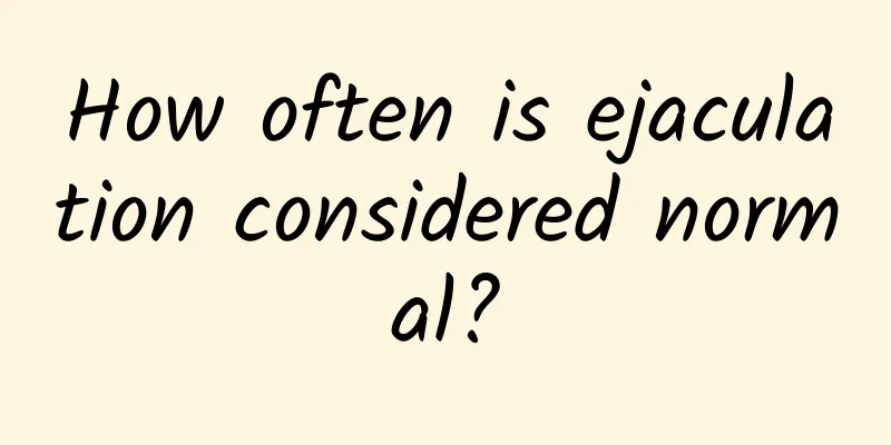 How often is ejaculation considered normal?