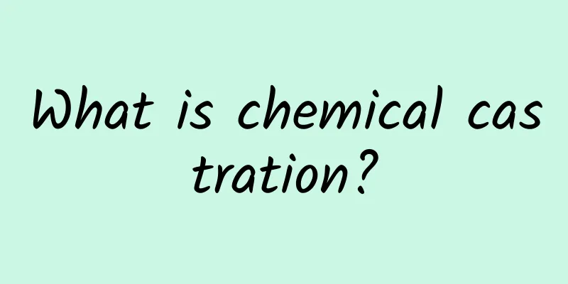What is chemical castration?