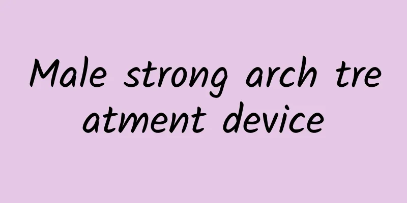 Male strong arch treatment device