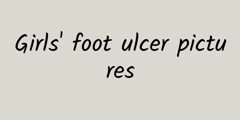 Girls' foot ulcer pictures