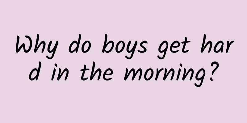 Why do boys get hard in the morning?