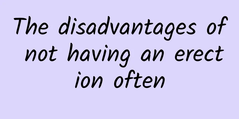 The disadvantages of not having an erection often
