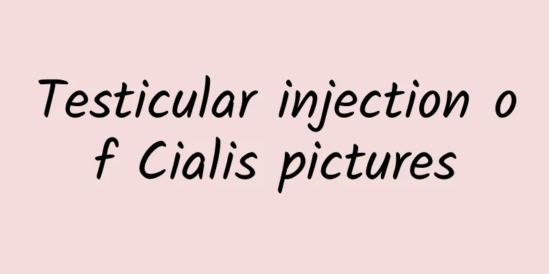 Testicular injection of Cialis pictures