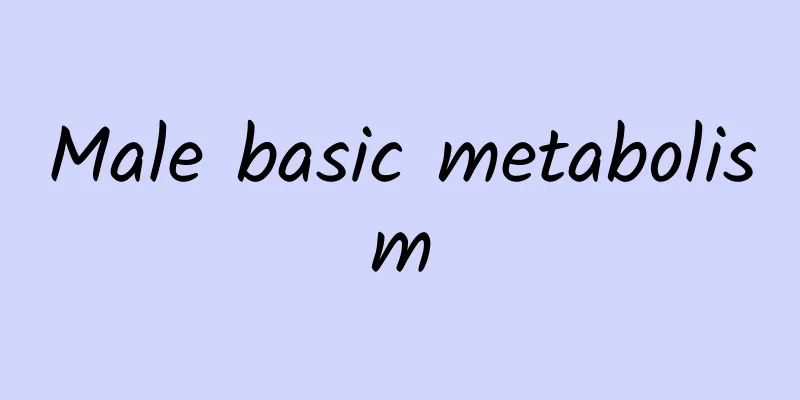 Male basic metabolism