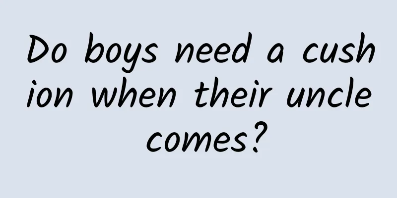 Do boys need a cushion when their uncle comes?
