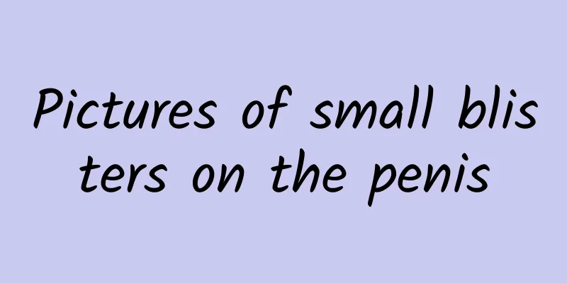 Pictures of small blisters on the penis