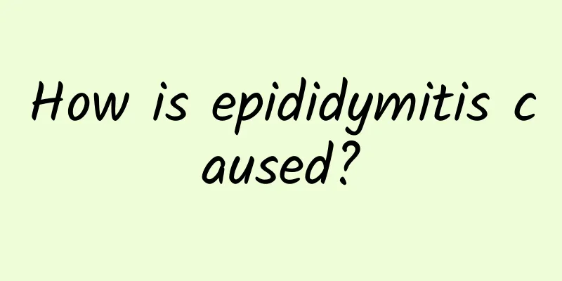 How is epididymitis caused?