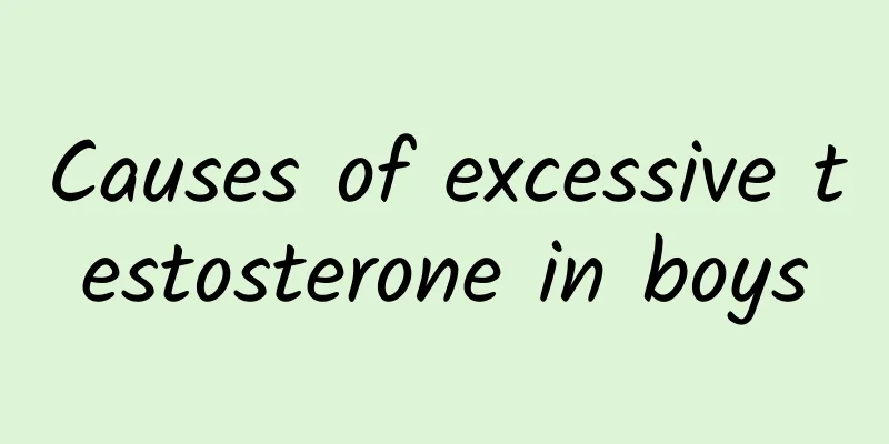 Causes of excessive testosterone in boys