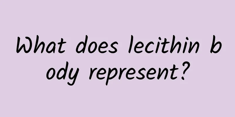 What does lecithin body represent?