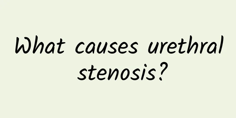 What causes urethral stenosis?