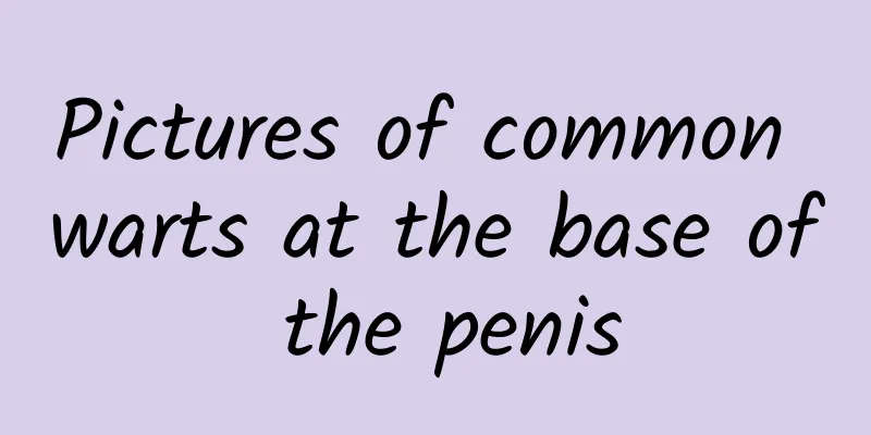 Pictures of common warts at the base of the penis