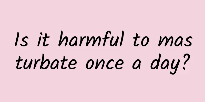 Is it harmful to masturbate once a day?