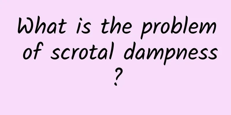 What is the problem of scrotal dampness?