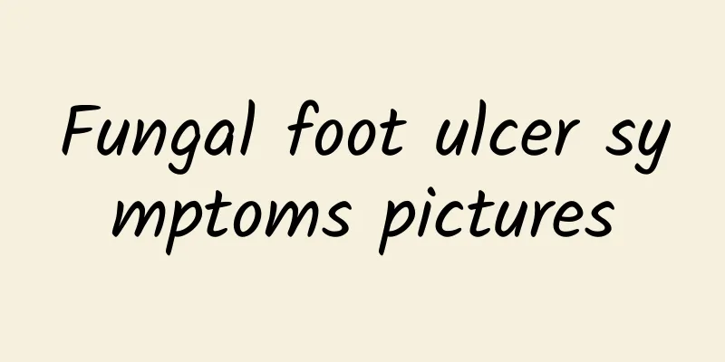 Fungal foot ulcer symptoms pictures