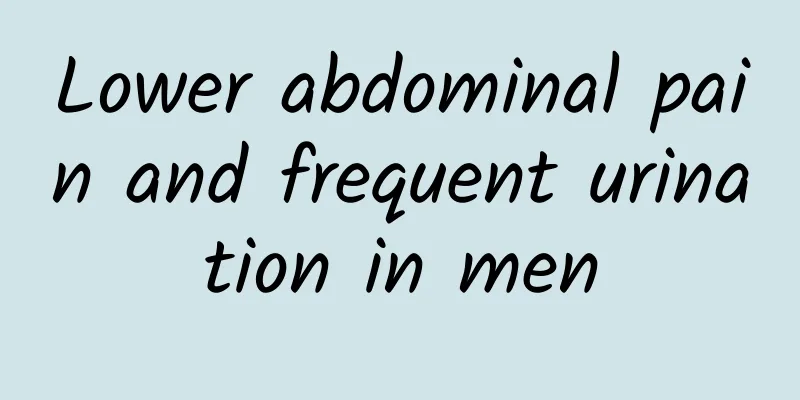Lower abdominal pain and frequent urination in men